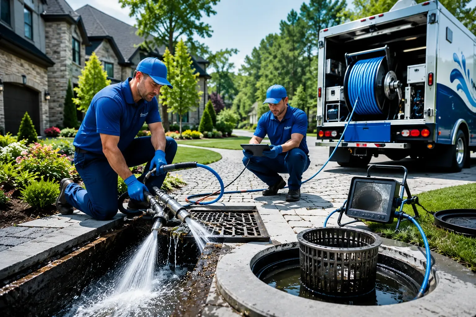 Local outdoor drain cleaning professionals in Copper City, MI