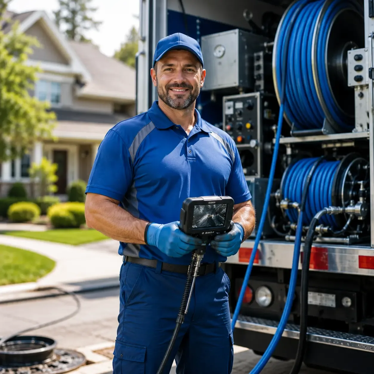 Local outdoor drain cleaning specialists in Copper City, MI